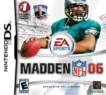 Madden NFL 06 (USA) box cover front